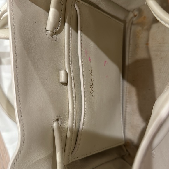 3.1 Phillip Lim Cream Mini Tote Bucket Bag - Picture 6 of 6